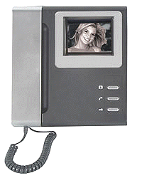 Videocitofono b/n - Unit interna con monitor